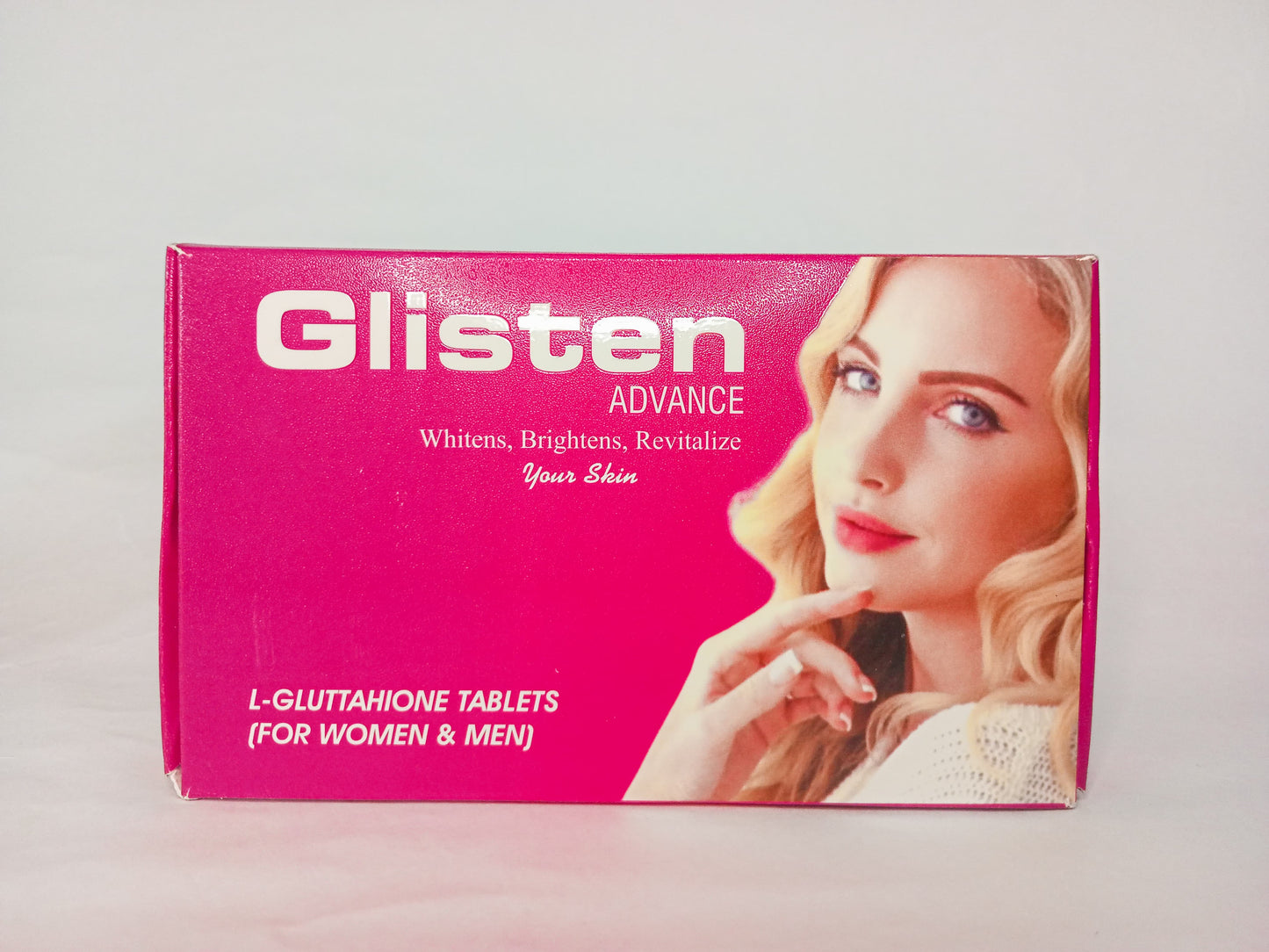 Glisten Advance – Glutathione & Vitamin C for Radiant, Clear, and Brighter Skin! 30 Tablets