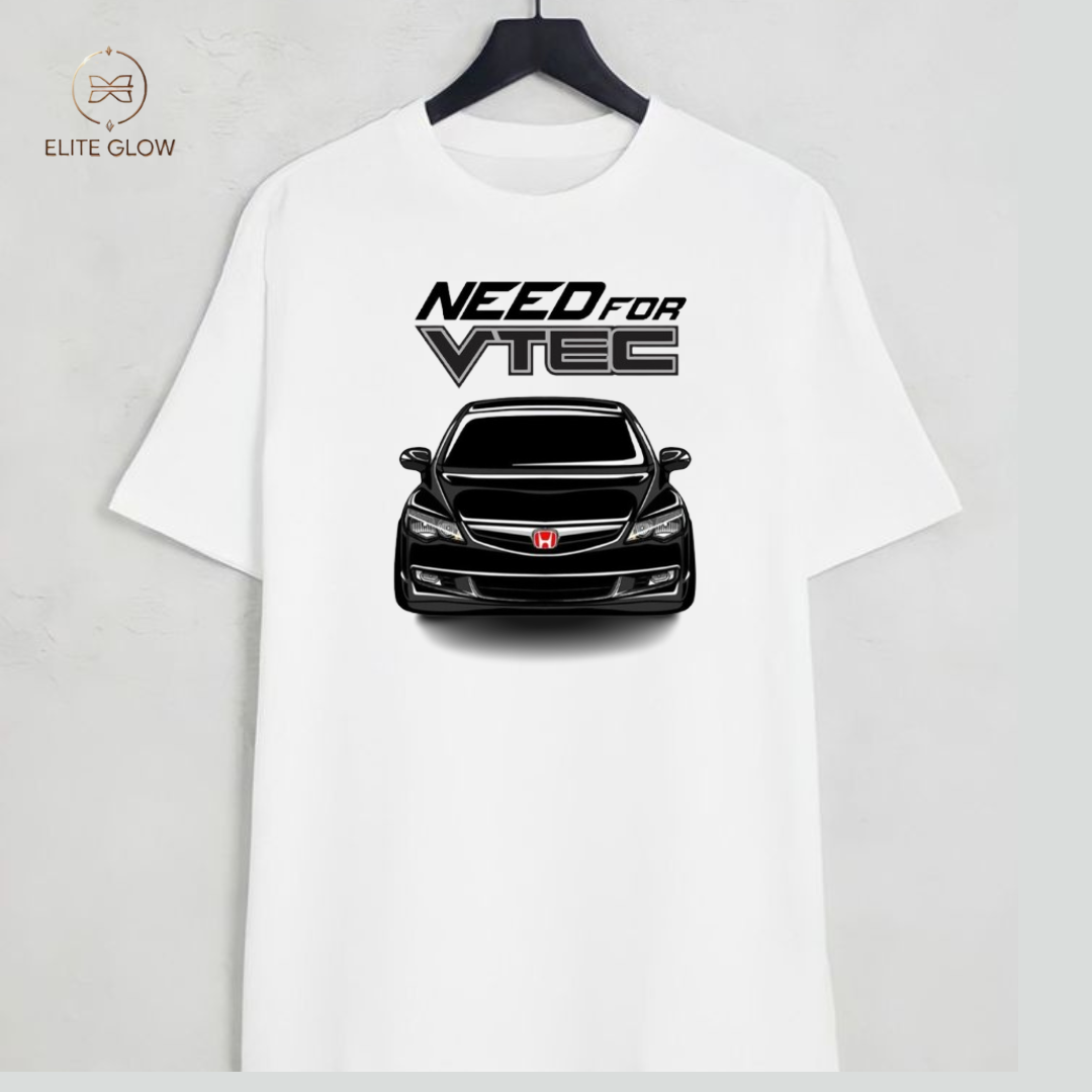 Menβs VTEC T-Shirt β Civic FD2 VTEC Edition