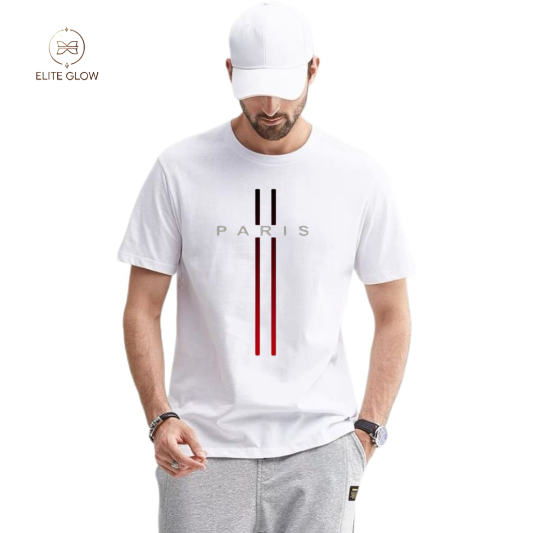 Paris Premium Design T-Shirt – Effortless Style, All-Day Comfort