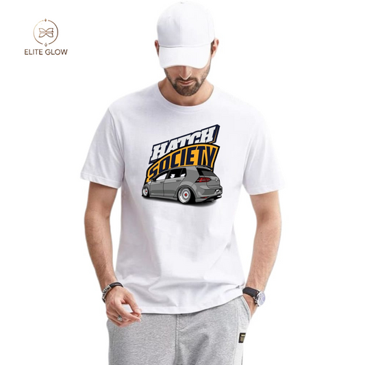Men’s Casual T-Shirt – Hatchback Culture Edition