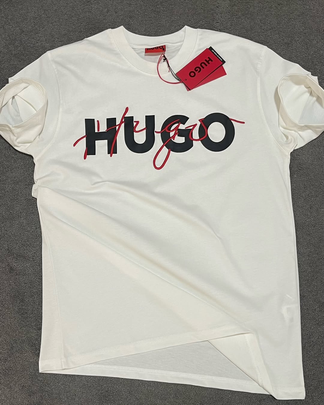 Hugo-Inspired Premium Graphic T-Shirt – Sleek Casual Comfort