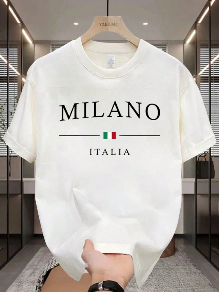 Milano Italy Premium Design T-Shirt – Elegant Everyday Comfort