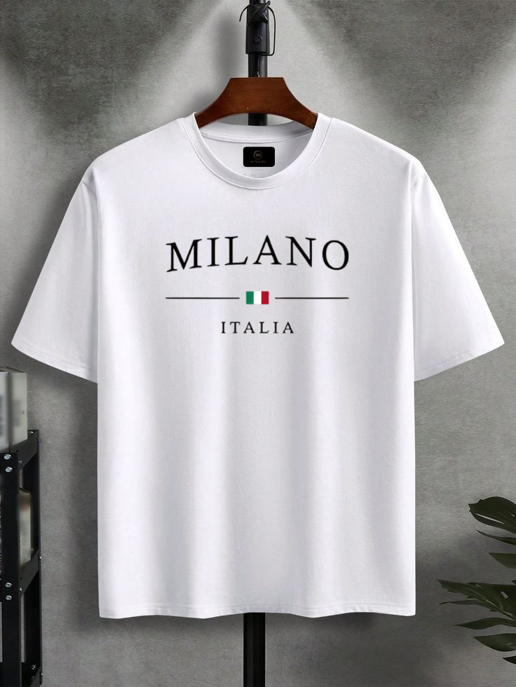 Milano Italy Premium Design T-Shirt – Elegant Everyday Comfort