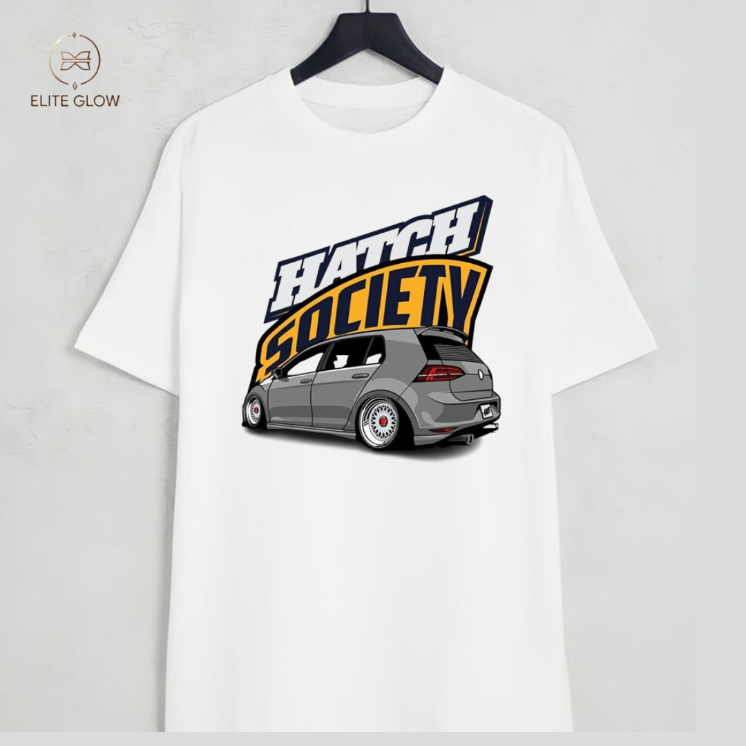 Men’s Casual T-Shirt – Hatchback Culture Edition