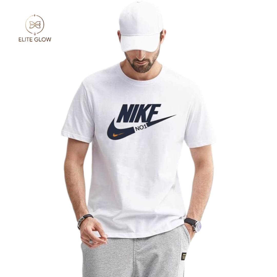 Premium Short Sleeve T-Shirt – Nike-Inspired Urban Design
