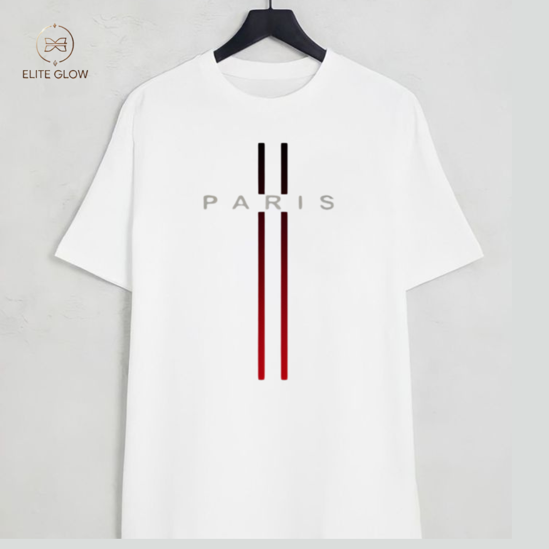 Paris Premium Design T-Shirt – Effortless Style, All-Day Comfort