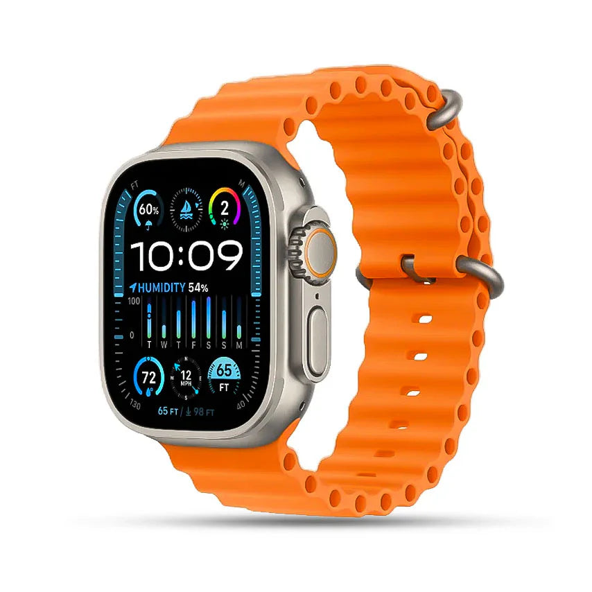 ULTRA 8 IN 1 smartwatch  49mm with 7 straps