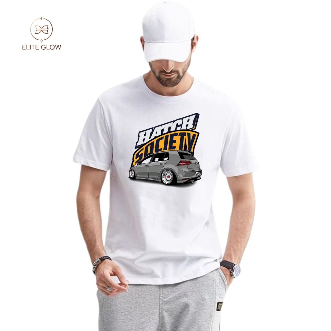 Men’s Casual T-Shirt – Hatchback Culture Edition